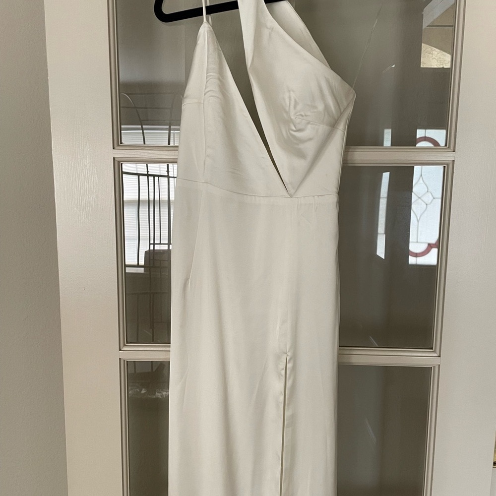 MESHKI Satin Dress